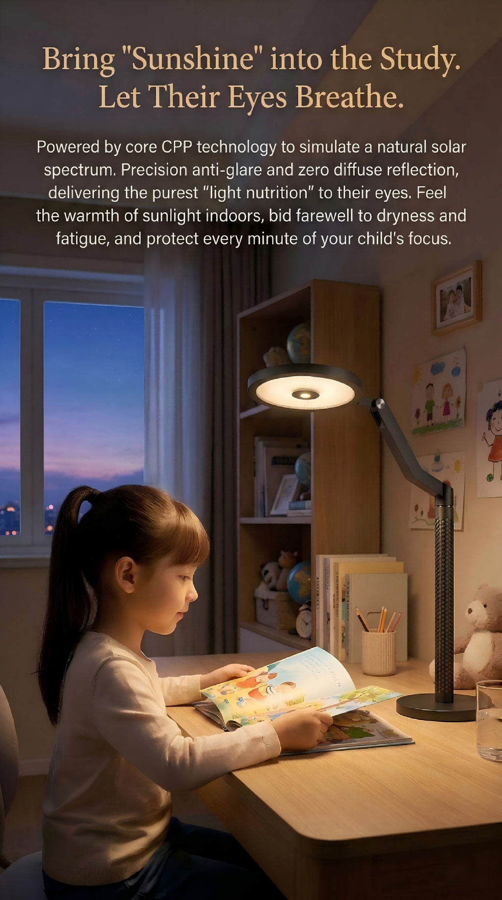 Lumina Prism Desk Lamp(CrystalTable Lamp)