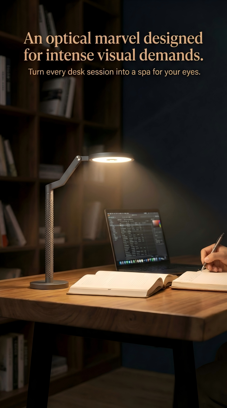 Lumina Prism Desk Lamp(CrystalTable Lamp)